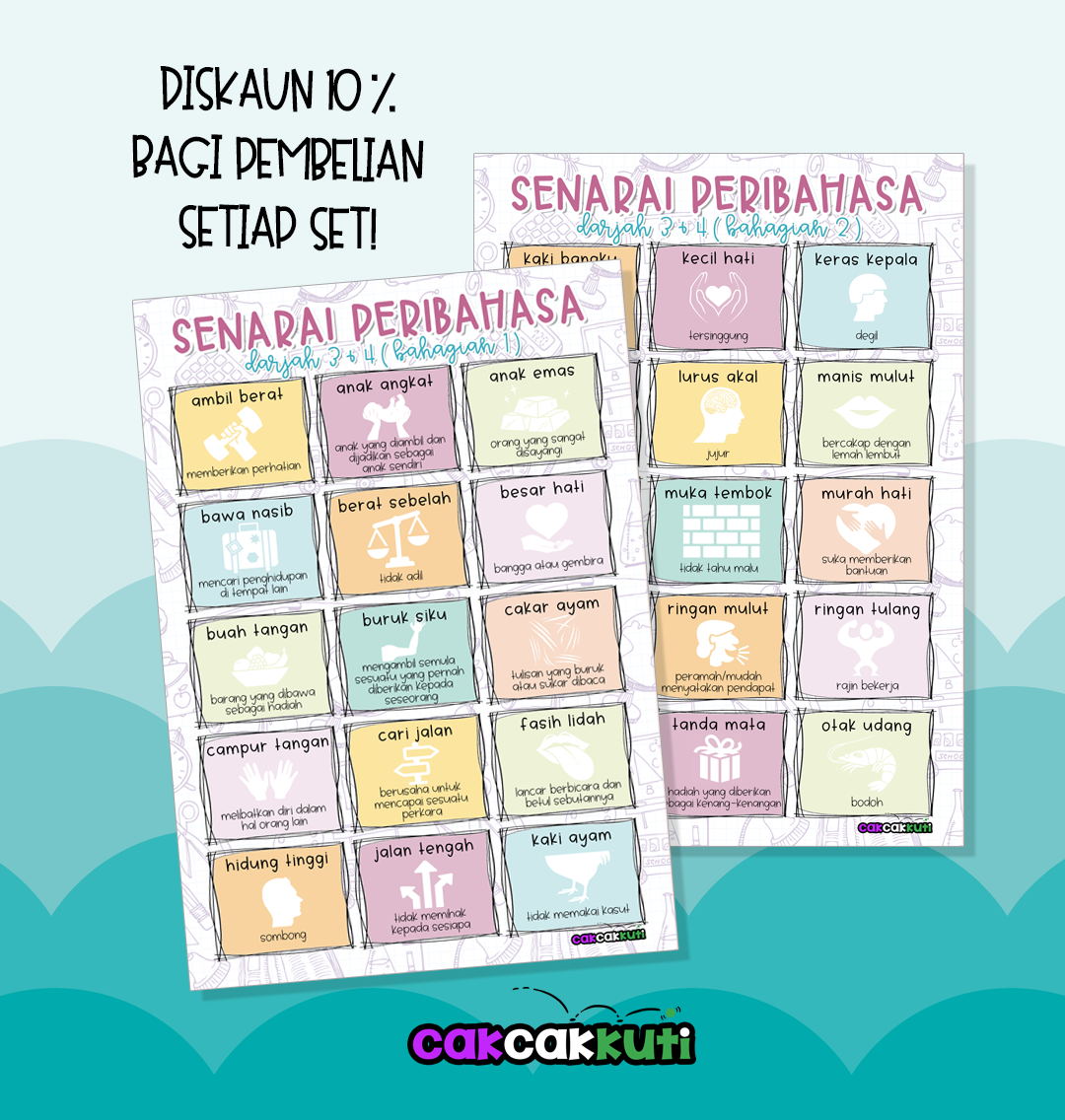 Dapatkan Gambar P1032 Senarai Peribahasa Darjah 3 4 Cak Cak Kuti Terkeren oleh Cikimm.com