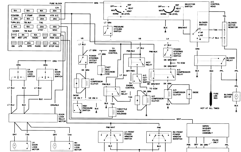 1996 Chevy Camaro Z28 Wiring Diagram Cooling - Wiring Diagram Schema