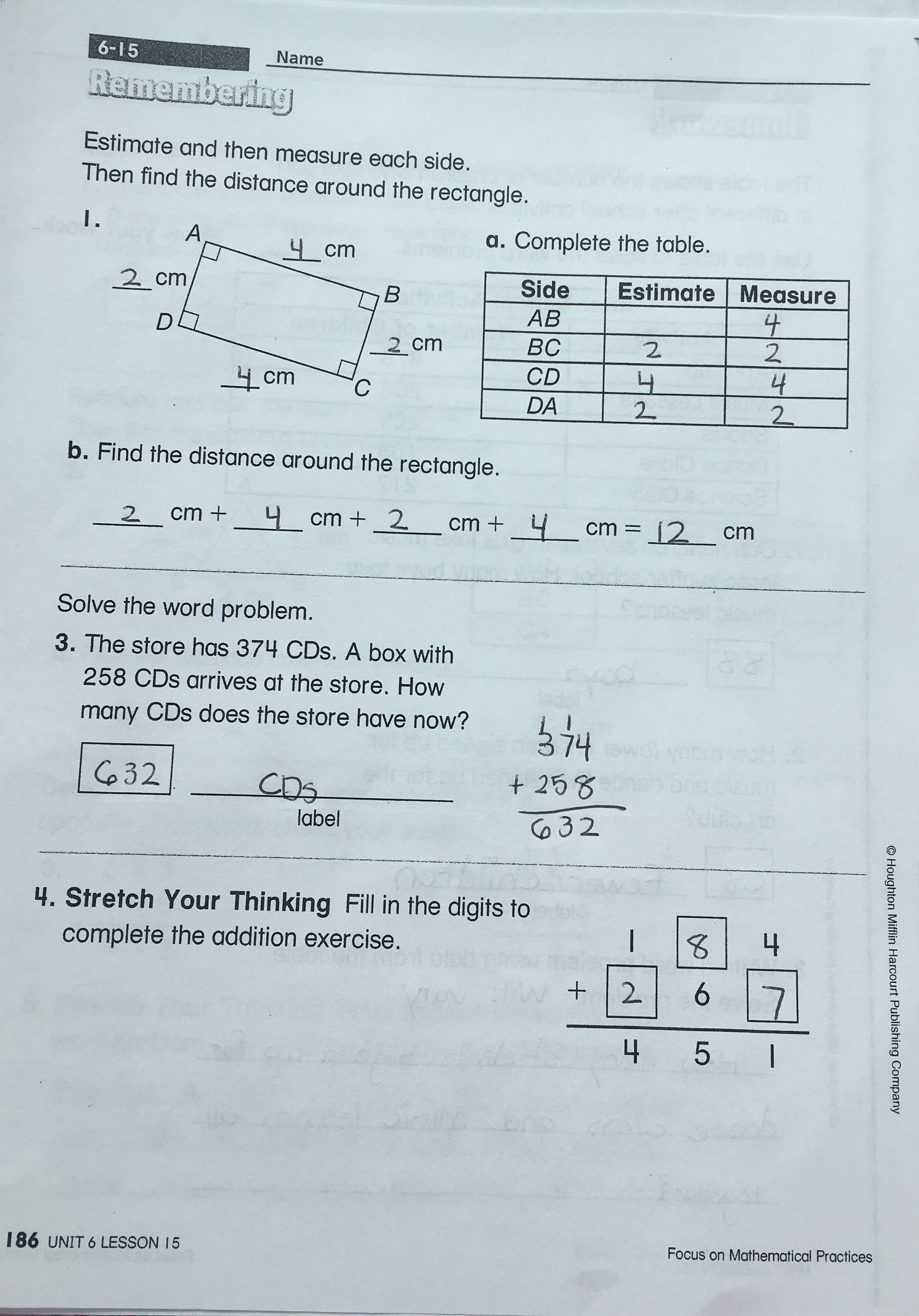 go math lesson 6.3 5th grade homework