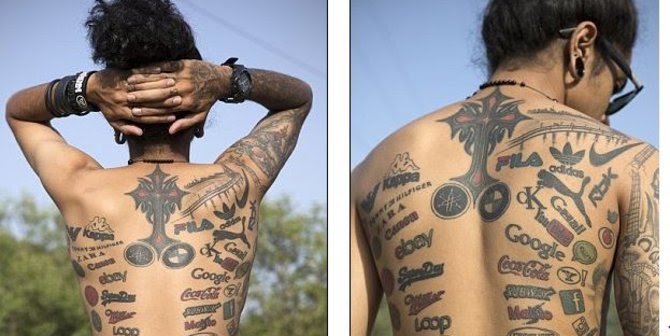 Gambar Tato Keren Di Badan Koleksi Gambar HD