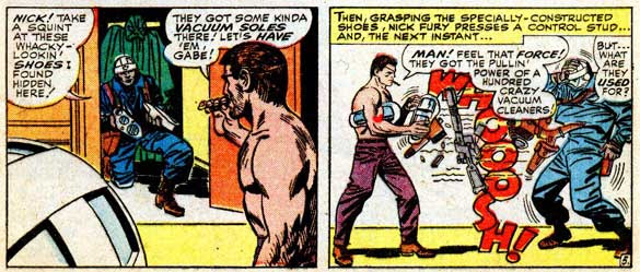 'These shoes suck.' February 1966 Marvels