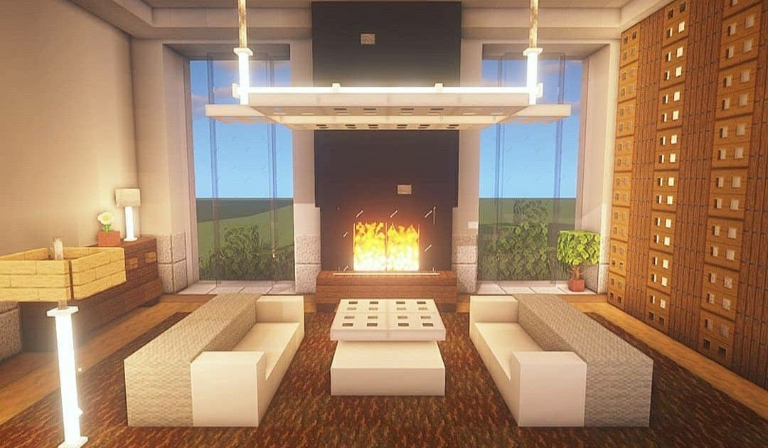 How To Make A Minecraft Living Room - dlivingroomku