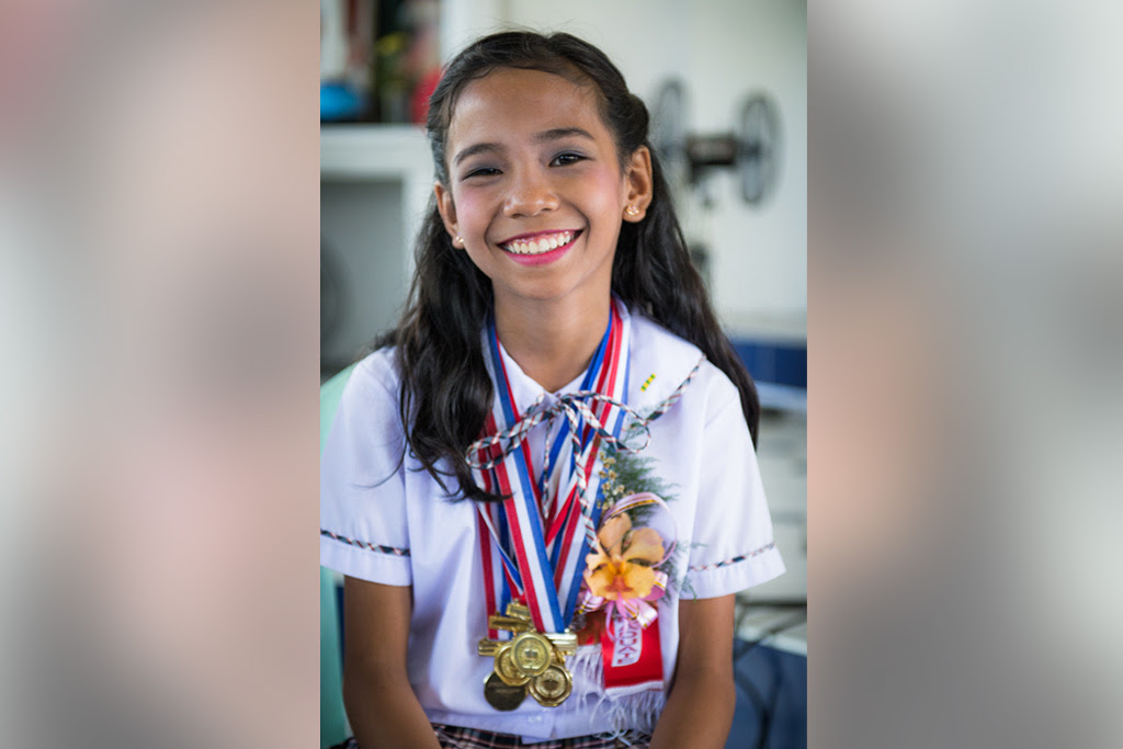 The reconstruction of Bislig’s Elementary School and the entire province of Leyte continues. But, as Honeylette’s story shows, the path to a bright, successful future is set.