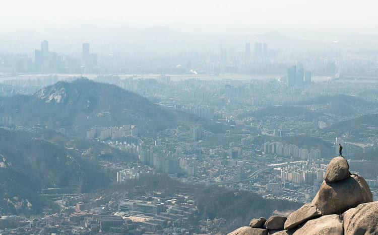 Looking At Seoul, South Korea by Max Slangwhanger