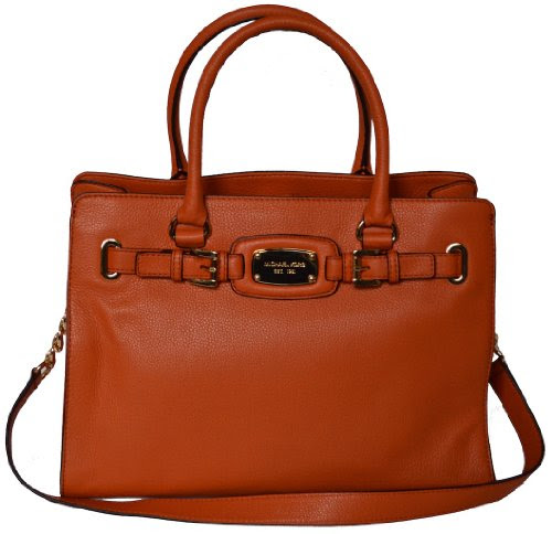 michael kors tangerine tote