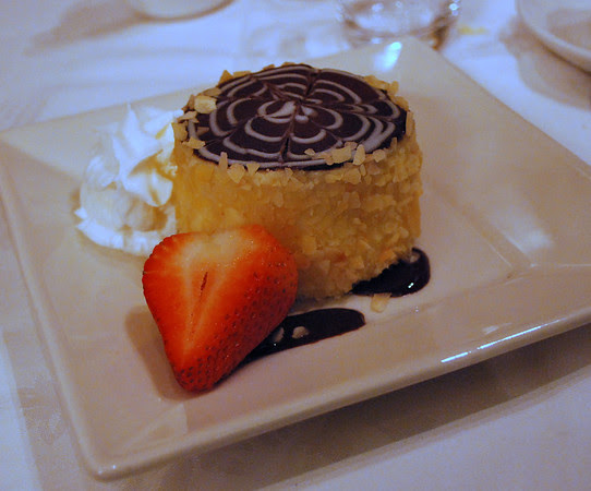Boston Cream Pie which originated at the Parker House and which is delicious!