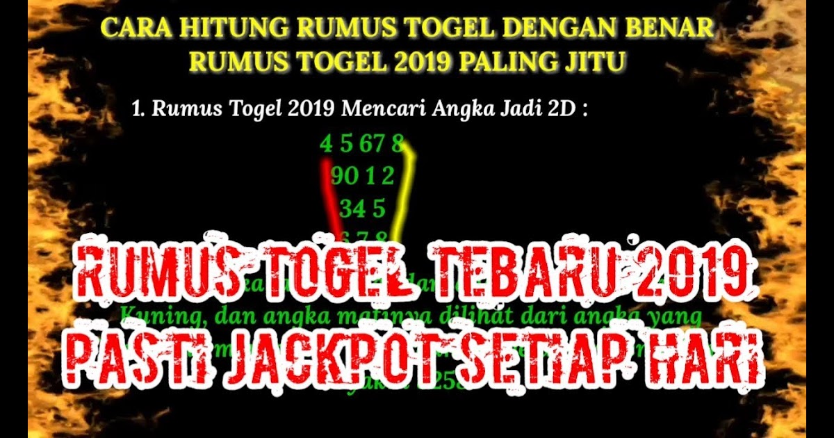 12+ Bagaimana Cara Hitung Rumus Togel Images