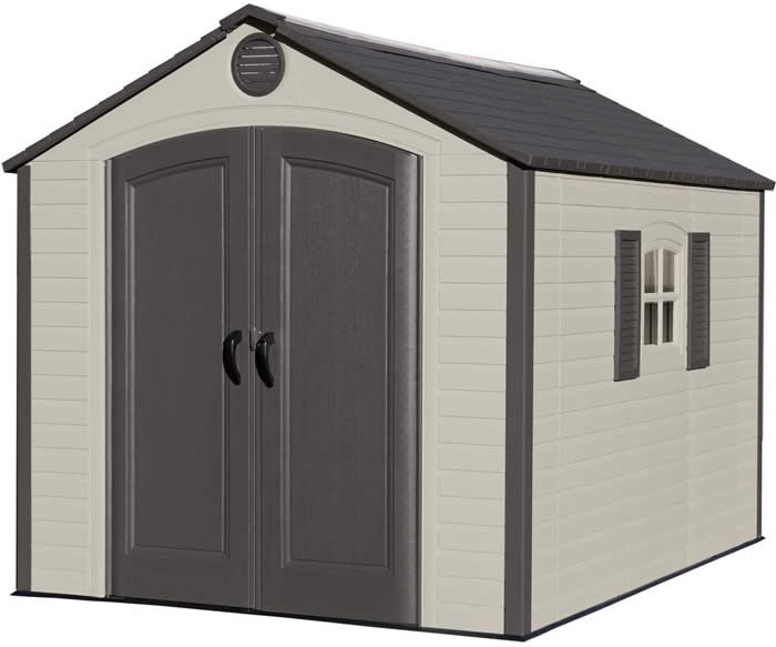 Costco lifetime 8 x 10 shed - Storage shed maker