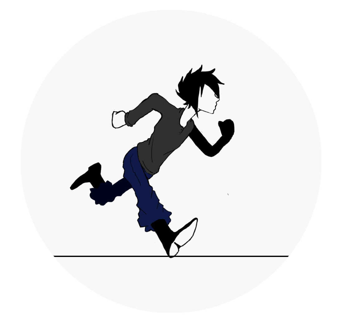 Transparent Running Boy Gif - Toru Wallpaper