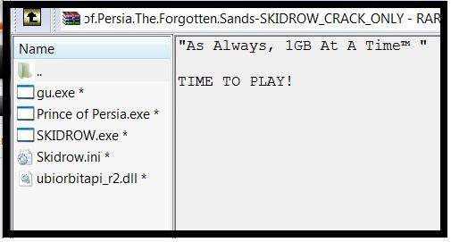 Prince Of Persia The Forgotten Sands Crack Fix Skidrow Myegy