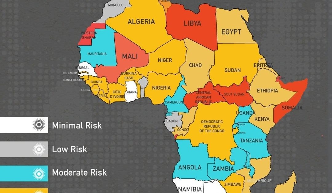 Afrika Karta 2019 | Kart Mora
