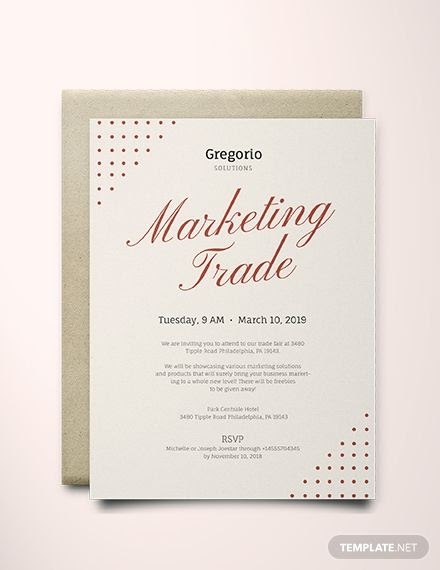 Contoh Card Invitation Formal - Dunia Belajar