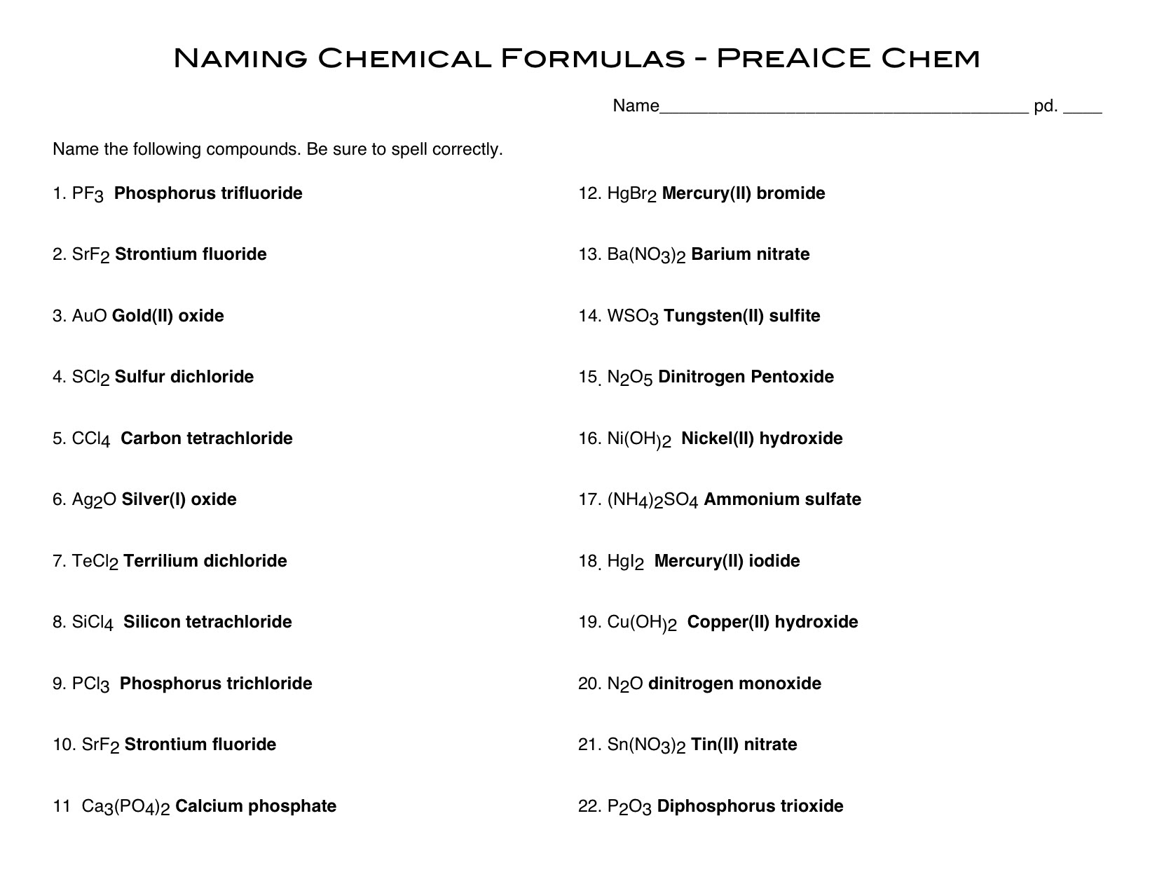 35 Chemistry Ions In Chemical Formulas Worksheet Answers Free Worksheet Spreadsheet