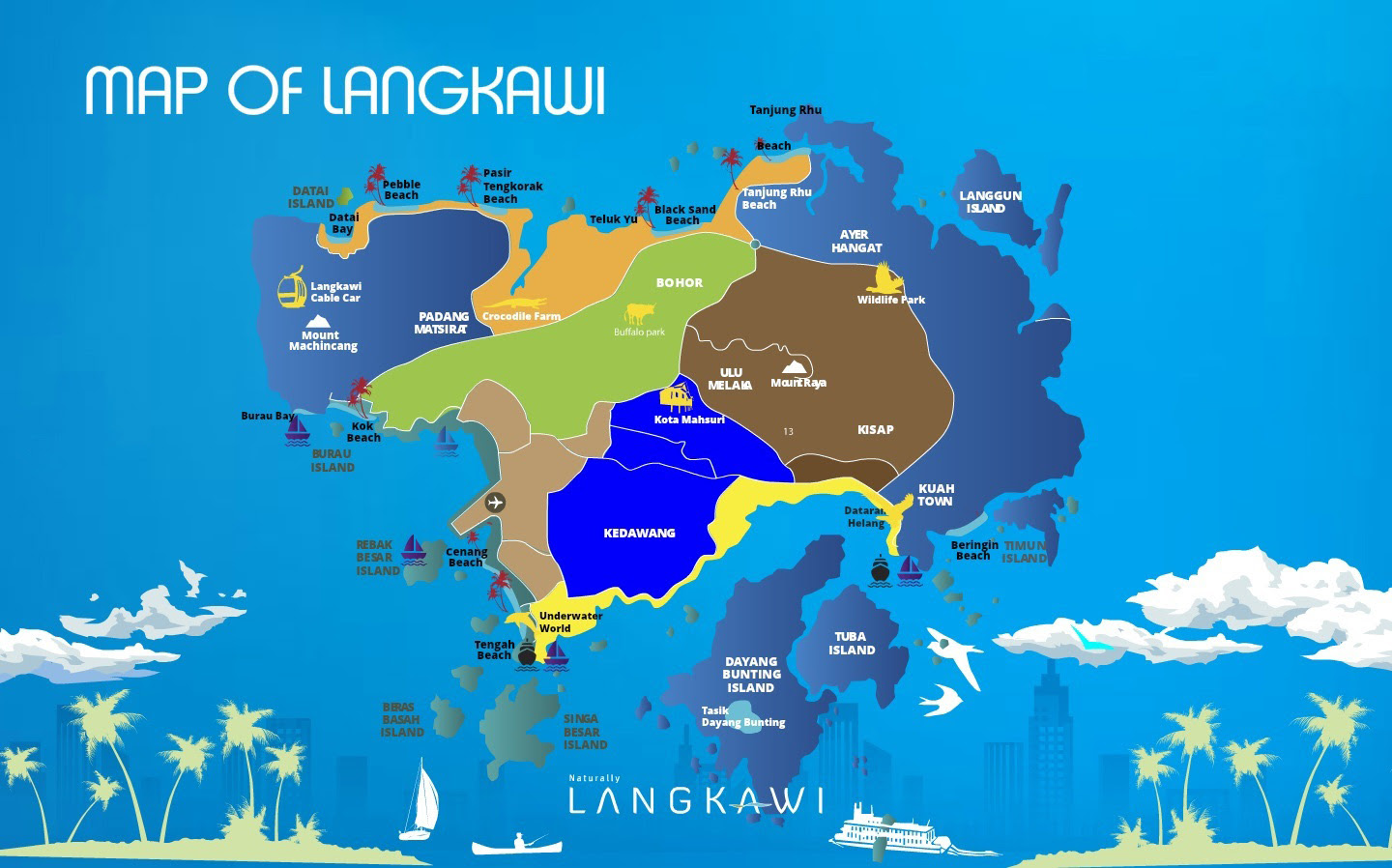 Langkawi Island Blog MAPS