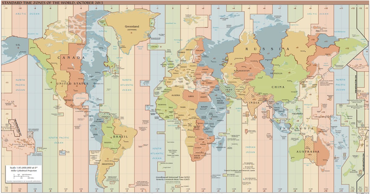 Kentucky Time Zone Map With Roads