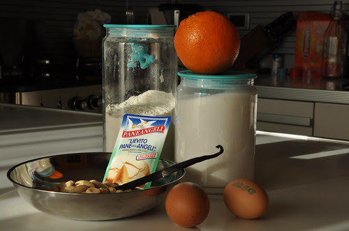 Ingredienti per i cantucci