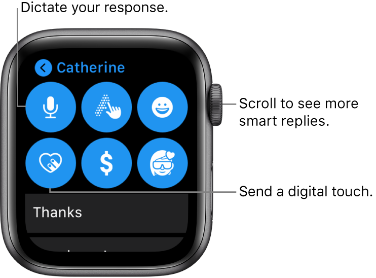 can you text on apple watch without cellular
