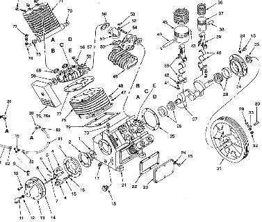 Wiring Diagram Database: Ingersoll Rand Compressor Parts Diagram