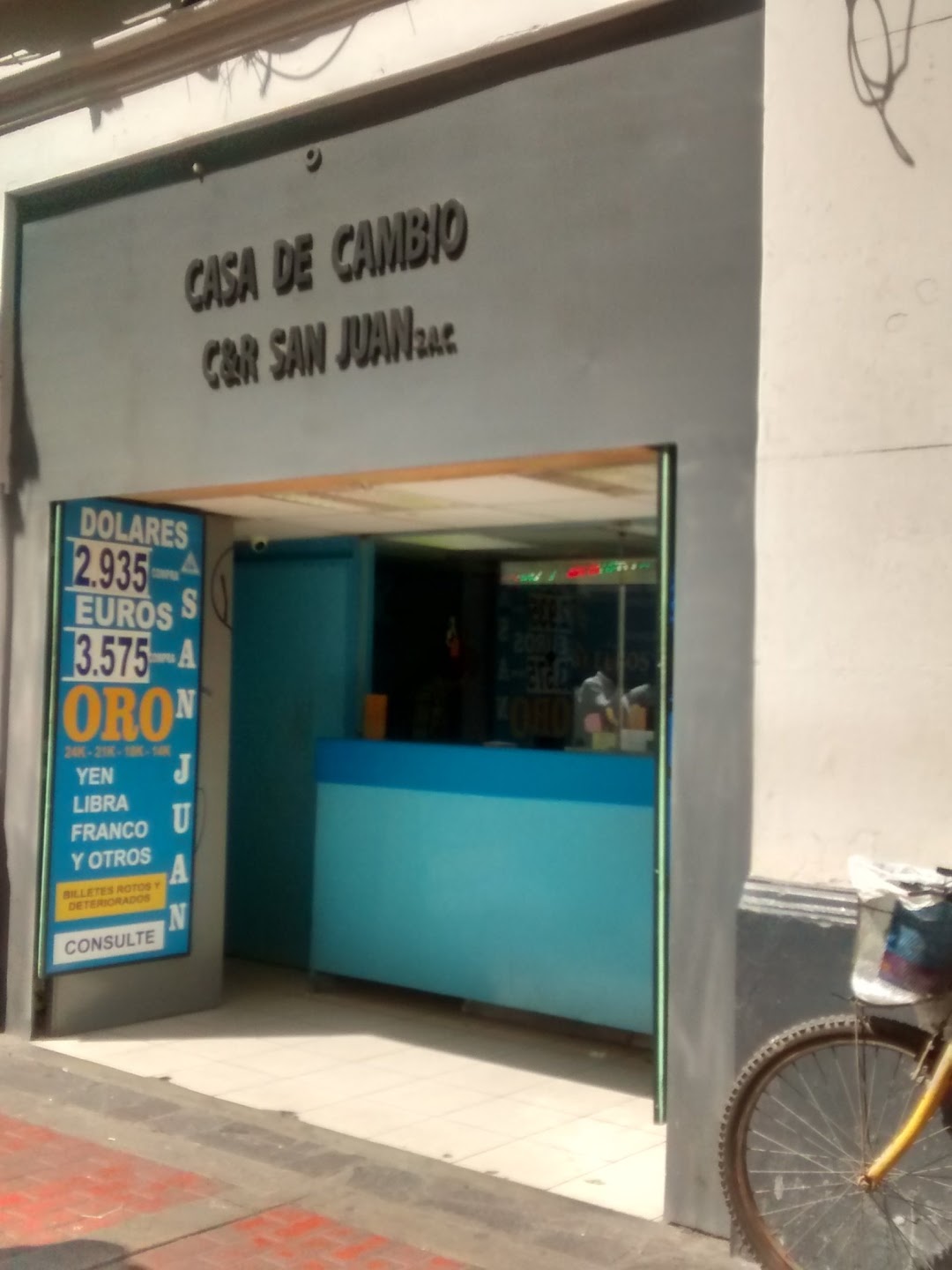 Casa de Cambio C & R San Juan S.A.C.