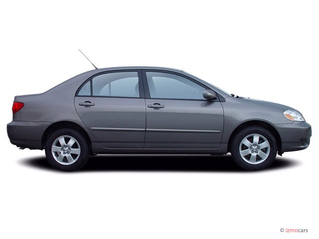 Side Exterior View - 2007 Toyota Corolla 4-door Sedan Auto LE (Natl) Side Exterior View - 2007 Toyota Corolla 4-door Sedan Auto LE (Natl)