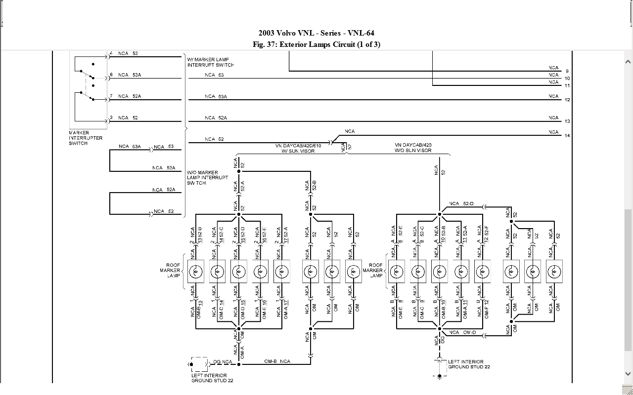 Semi Truck Tail Light Wiring Diagram