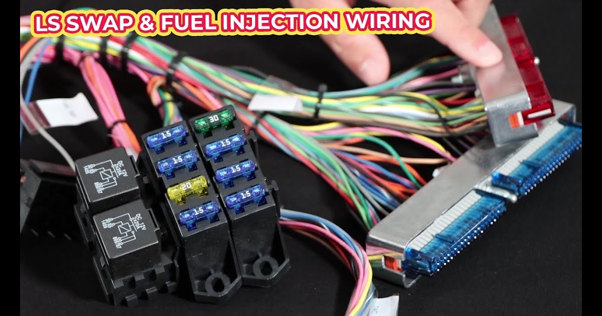 Lt1 Wiring Harness And Computer / Diy Or Buy The Ls Standalone