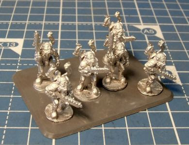 Crusty Heavy Infantry in armoured hostile-environment suits, pack A