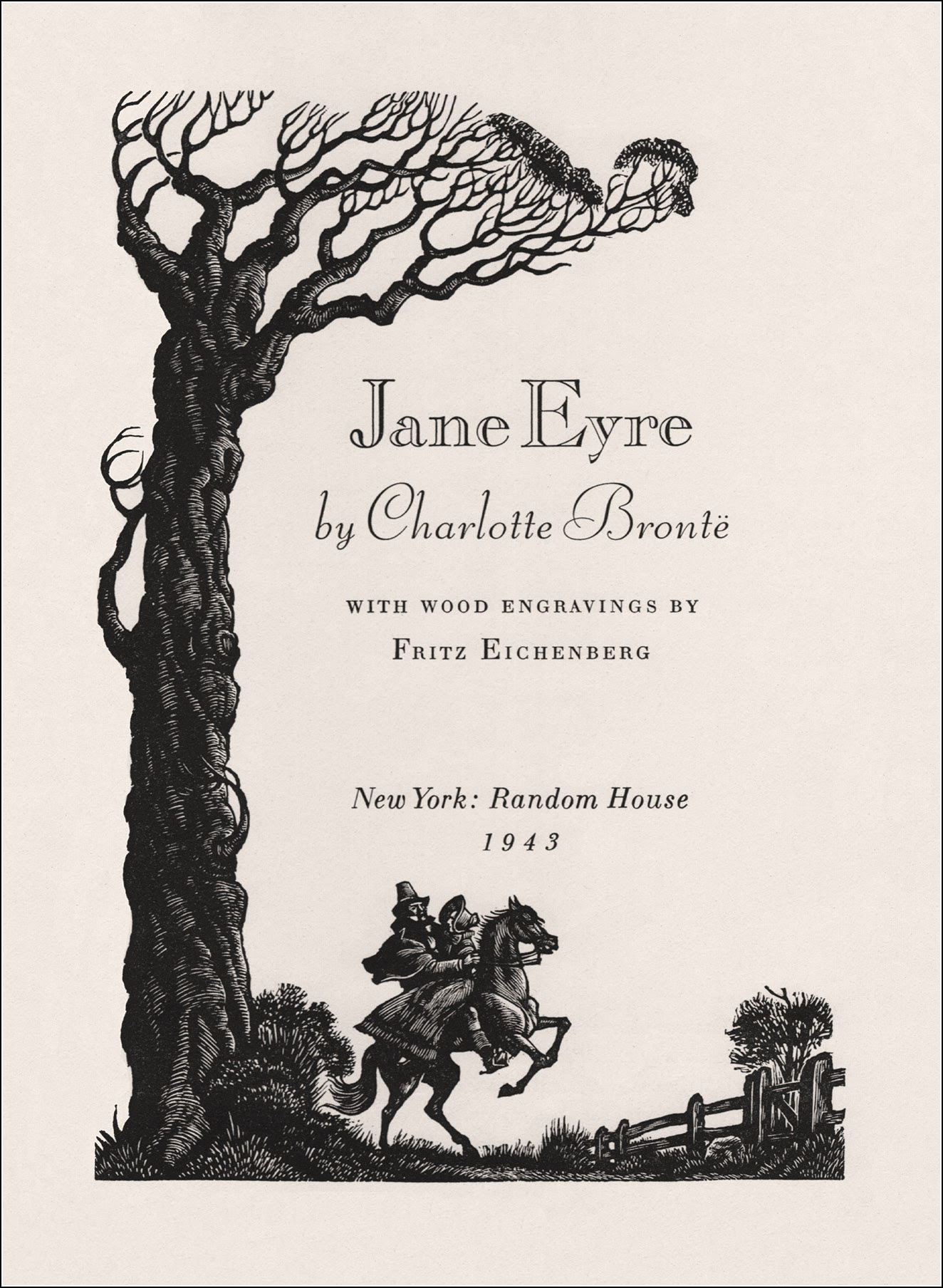  Fritz Eichenberg, Jane Eyre