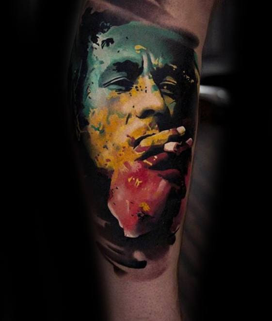 Paling Keren  22 Gambar  Tato  Keren  Rasta Contoh Gambar  Tato 