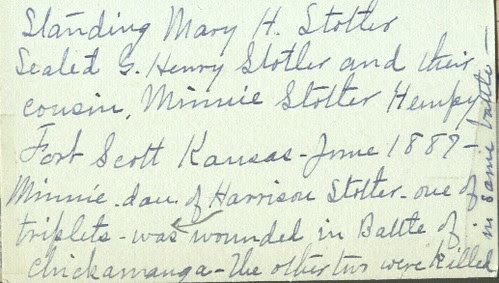 Caption card