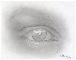 eye tutorial, art lessons, free eye drawing tutorail