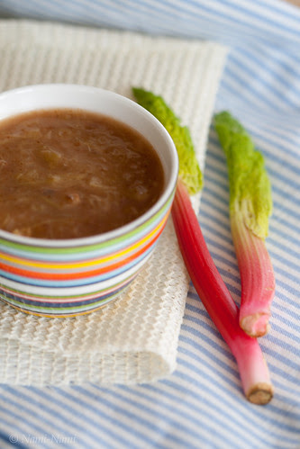 Rhubarb and rye bread soup / Rabarbri-leivasupp