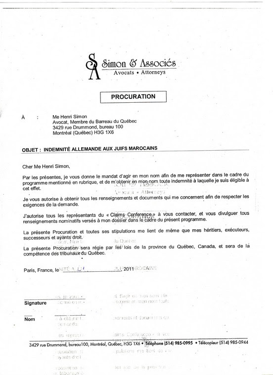 Modèle délégation de pouvoir Procuration pour retirer de l