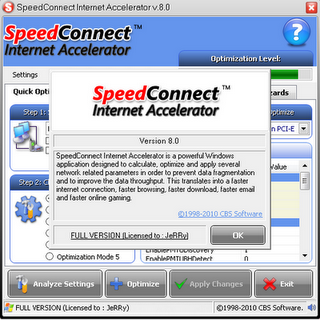 Speedconnect internet accelerator v8 activation key download