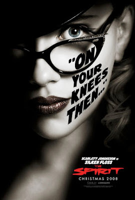 The Spirit Character Movie Posters - Scarlett Johansson is Silken Floss