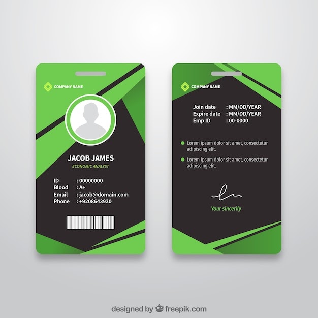 Id Card Background Design Hd Png - pic-smidgen
