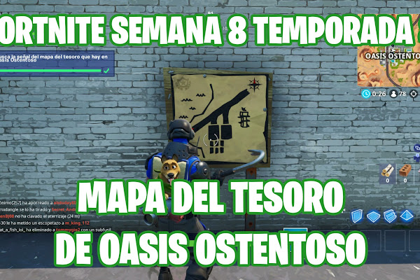 Google News Overview - como seguir el mapa del tesoro de oasis ostentoso en fortnite