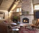 Decoration: Amazing Indoor Stone Fireplace Designs Seen Very Old ...