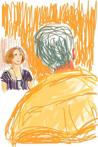 At the Digital Urban Sketching demo