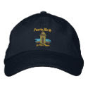 Puerto Rico Is The Place Embroidered Hat zazzle_embroideredhat