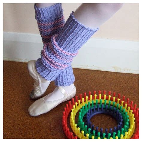Round Loom Knitting Patterns Leg Warmers | Knitting Patterns