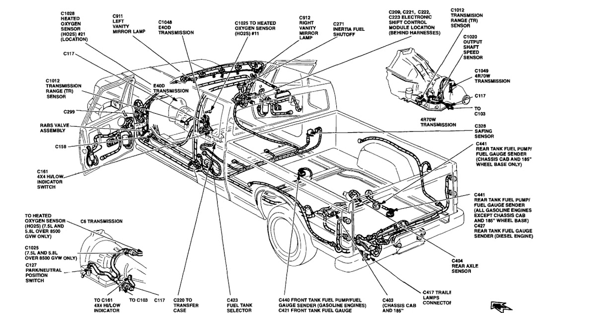 1990 Ford F250 Fuel Pump Wiring Diagram