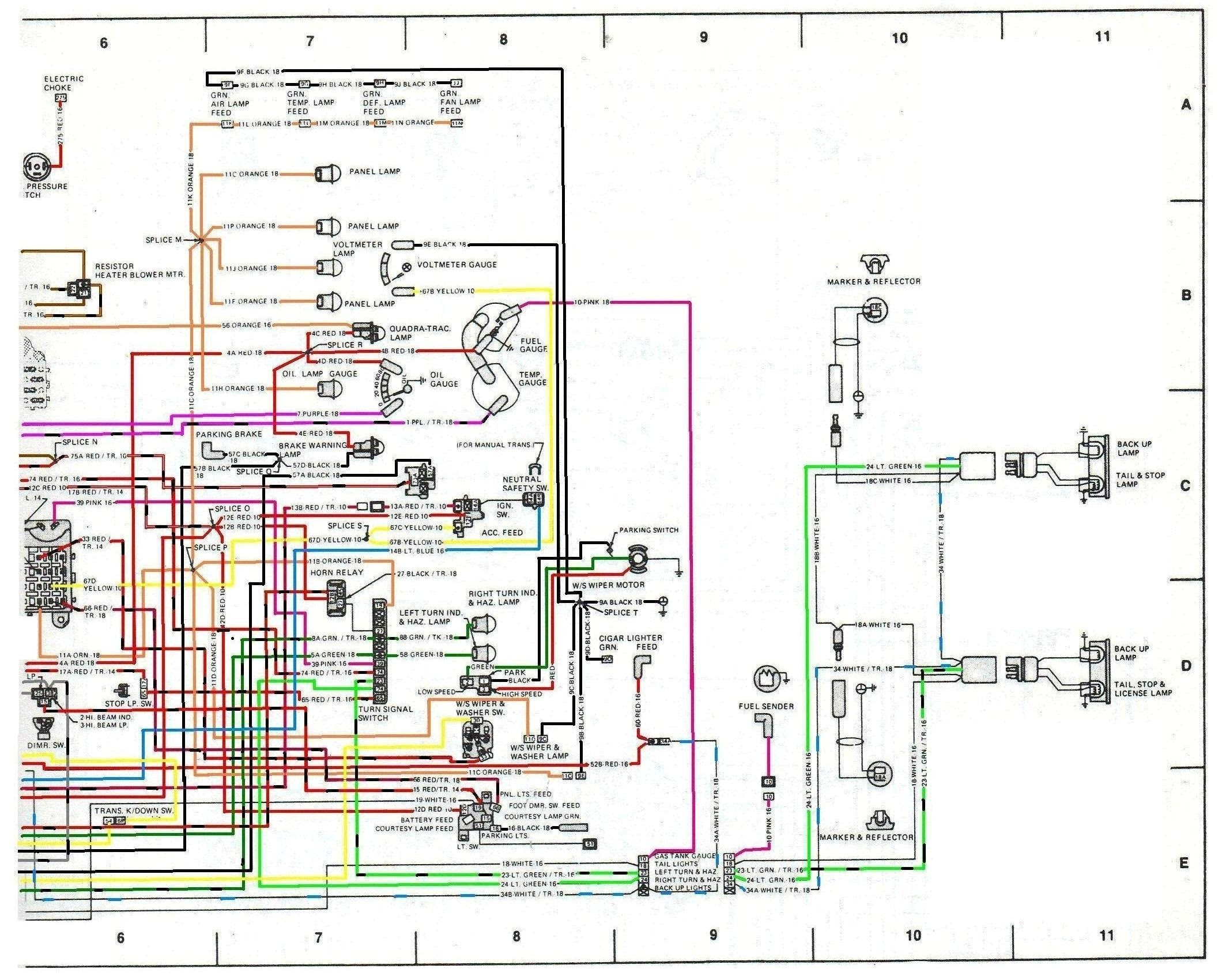 Chevy Steering Column Wiring Diagram - Hanenhuusholli