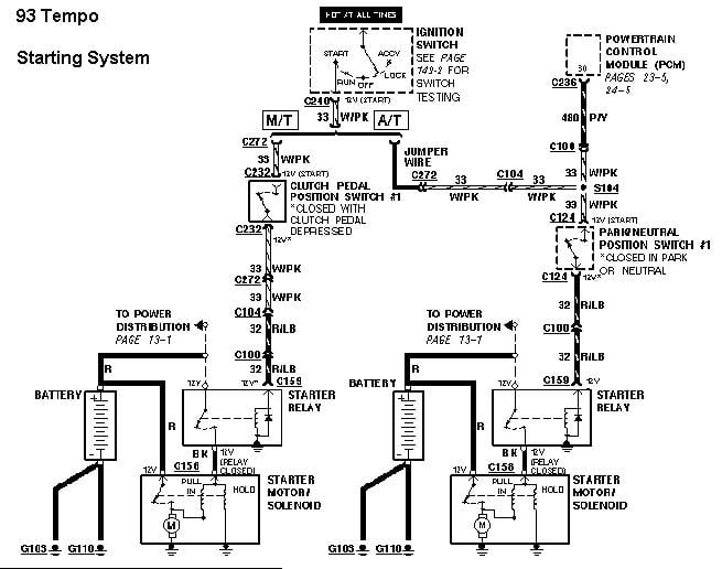 93 Tempo Wiring Diagram - Wiring Diagram Networks