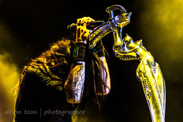 Jonathan Davis, vocals, Korn, Aftershock 2013