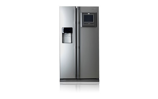 Samsung Refrigerator with Wireless ICE Pad on door