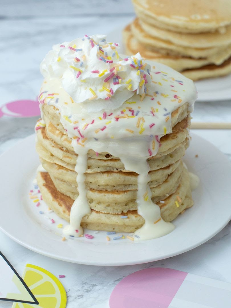 Vanilla Funfetti Pancakes