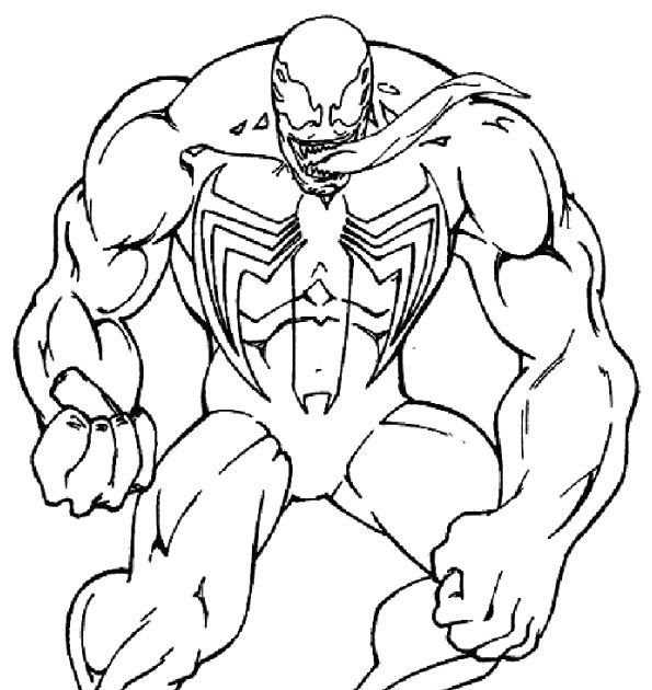 Kolorowanki Do Druku Venom | Kolorowanki Do Druku