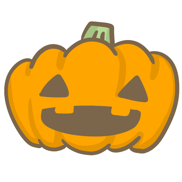 美しい花の画像 上かわいい ハロウィン かぼちゃ イラスト