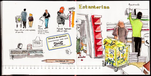 Dibujar en Ikea